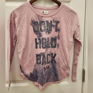 Gap kids, Frozen shirt size 12/14 "Don't Hold Back"